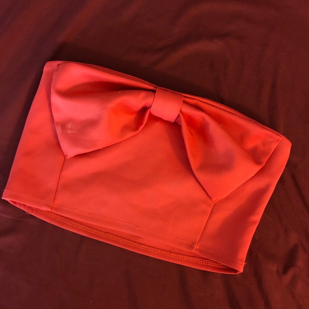 Pink crop top